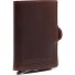  Lagos Étui pour cartes de crédit Protection RFID Cuir 6.5 cm Modéle brown