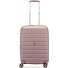  Relife 4 roulettes Trolley de cabine 55 cm avec soufflet d'extension Modéle pink pastel