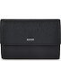  Lantea Cosma Porte-monnaie Protection RFID Cuir véritable 13.5 cm Modéle darkblue