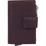  Birkheim C-Four Étui pour cartes de crédit Protection RFID Cuir 6.5 cm Modéle darkbrown