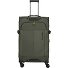  Briize 4 roulettes Trolley L 78 cm avec soufflet d'extension Modéle khaki