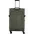  Briize 4 roulettes Trolley L 78 cm avec soufflet d'extension Modéle khaki