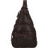  Anchor Love Merlin Sac à bandoulière Cuir 23 cm Modéle chocolate brown