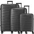  Air Base Set de valises à 4 roulettes 3pcs. Modéle deep-black