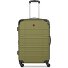  Amplar Evo 4 roulettes Trolley M 65 cm avec soufflet d'extension Modéle olive