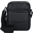  Vintage Sac à bandoulière Cuir 18 cm Modéle black