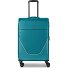  taska 4 roues Valise cabine M 65 cm avec soufflet d'extension Modéle ocean blue
