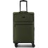  Valencia Soft 4 roulettes Trolley M 65 cm avec soufflet d'extension Modéle olive
