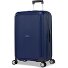  Aegis 4 roulettes Trolley M 61 cm avec soufflet d'extension Modéle dark blue