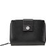  Henau Diethilde Porte-monnaie Protection RFID Cuir véritable 12.5 cm Modéle black