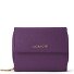  Bologna Leather Porte-monnaie Cuir 12 cm Modéle purple