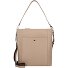  Hanna Sac à bandoulière Cuir véritable 34 cm Compartiment ordinateur Modéle creme