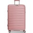  London 4 roulettes Trolley L 74 cm avec soufflet d'extension Modéle rose