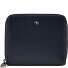  Downtown Porte-monnaie Protection RFID Cuir véritable 10 cm Modéle navy