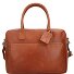  Vintage Mitch Porte-documents en cuir 39 cm Compartiment pour ordinateur portable Modéle cognac