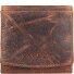  Porte-monnaie Montana RFID cuir 10 cm Modéle braun