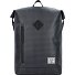  Sac à dos Roll Top 46 cm, compartiment pour ordinateur portable Modéle grid - black