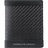  Étui en cuir pour cartes de crédit Carbon RFID 7,5 cm Modéle black