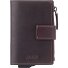  cerratano Porte-monnaie Protection RFID Cuir véritable 10.5 cm Modéle darkbrown