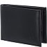  Leather Porte-monnaie Protection RFID Cuir véritable 11 cm Modéle schwarz-freedom anchor
