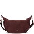  Mademoiselle.M Sac à bandoulière 34 cm Modéle nubuk bordeaux