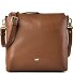  Hanna Sac à bandoulière M Cuir véritable 26 cm Modéle saddle brown