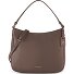  Sac à bandoulière Hobo en cuir de Bologne, 27 cm Modéle taupe