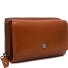  Salviano Porte-monnaie Protection RFID Cuir 13.5 cm Modéle cognac
