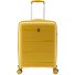  0800 4 roulettes Trolley de cabine 55 cm avec soufflet d'extension Modéle yellow