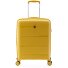  0800 4 roulettes Trolley de cabine 55 cm avec soufflet d'extension Modéle yellow