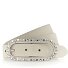  Ceinture Cuir Modéle cream | 80 cm