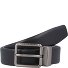  Ceinture business réversible en cuir Modéle black | 110 cm