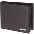  Leather Porte-monnaie Protection RFID Cuir véritable 12 cm Modéle braun-pure 2.0metal square
