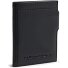  Zadar Porte-monnaie Protection RFID Cuir véritable 7.5 cm Modéle black