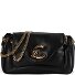  C-Me Fluffy Sac à bandoulière Cuir véritable 21 cm Modéle noir-noir