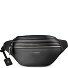  Sac banane en cuir « Bologna » à double fermeture éclair, à porter en bandoulière, 25 cm Modéle black
