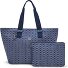  Denim Love Raaja Sac de shopper 33 cm Modéle signature denim
