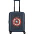 Dashpop Disney 4 roulettes Trolley de cabine 55 cm avec soufflet d'extension Modéle capt america shield