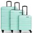  Munich 4.0 Set de valises à 4 roulettes 3 pièces avec soufflet extensible Modéle mint shiny