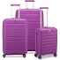  B-Flying Move 4 roues Set de valises 3 pièces avec soufflet d'extension Modéle orchidea