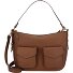  Jolie Sac à bandoulière Cuir véritable 27 cm Modéle medium brown