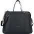  Circle Attaché-case Cuir véritable 38 cm Compartiment ordinateur Modéle black