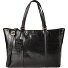  Fine Florence Sac de shopper Cuir 36 cm Compartiment pour ordinateur portable Modéle black