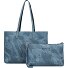  Sac de shopper 35 cm Modéle blue denim-black