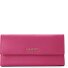  Bologna Leather Porte-monnaie Cuir véritable 19 cm Modéle hot pink