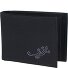  New Cryptan Porte-monnaie Protection RFID 11 cm Modéle schwarz-lizard 2.0grey