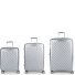 Queens 4 roulettes Set de valises 3 pièces avec soufflet d'extension Modéle plata