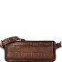  (IM)Perfection Sac à bandoulière Cuir véritable 36 cm Modéle brown croco