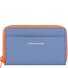  Porte-monnaie 10 cm Modéle blue vega/neon orange