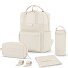  Bergen Set sac à dos à langer 4 pièces compartiment ordinateur portable Modéle sandstone